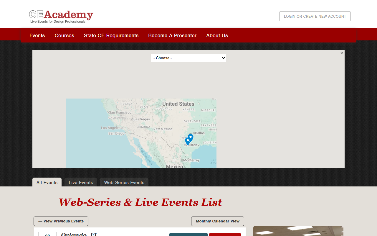 CE Academy, Inc. — screenshot