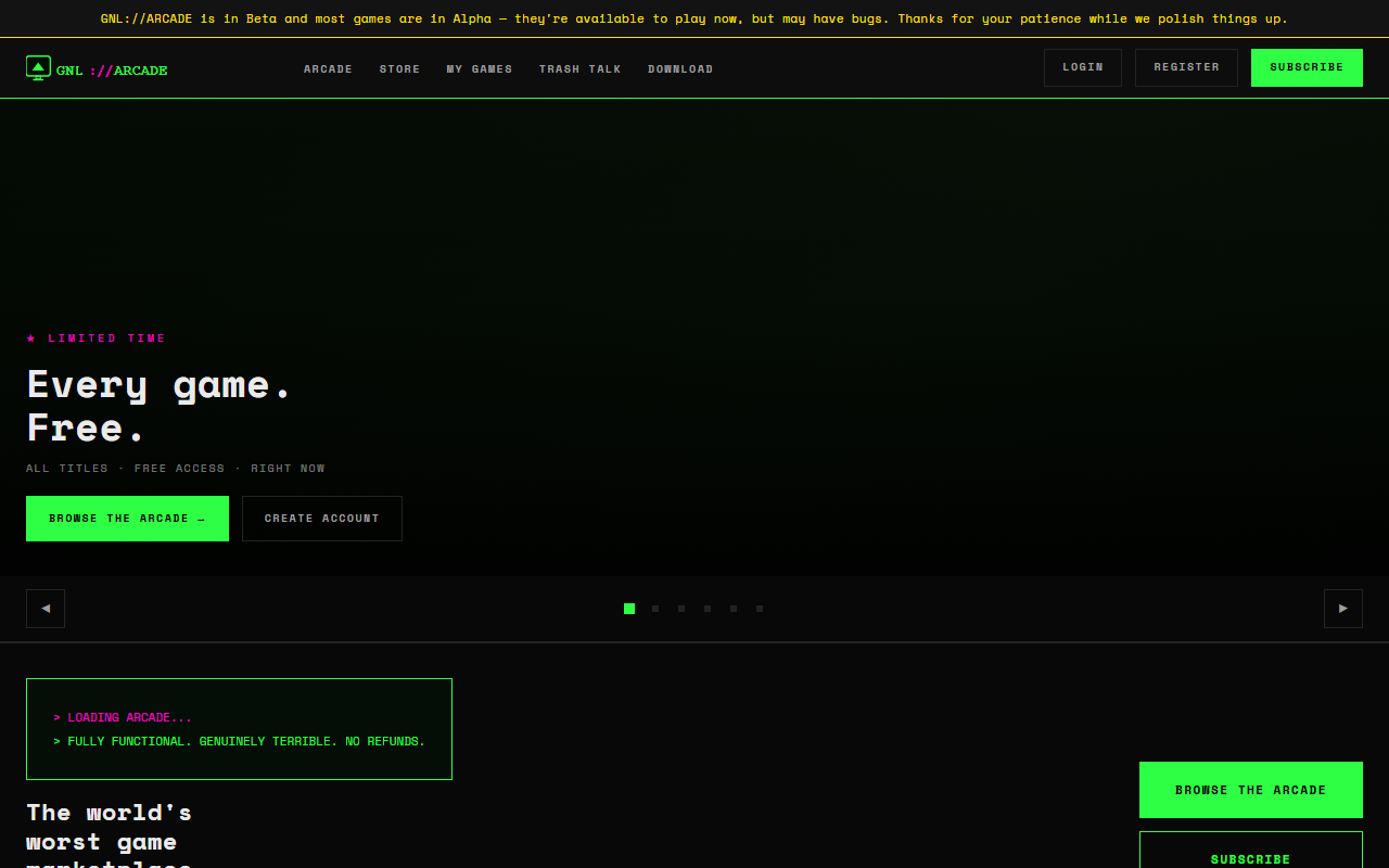Games Nobody Likes — screenshot