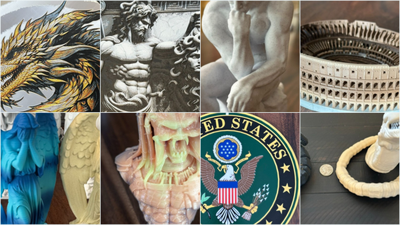 3D Artwork eBay Store — screenshot