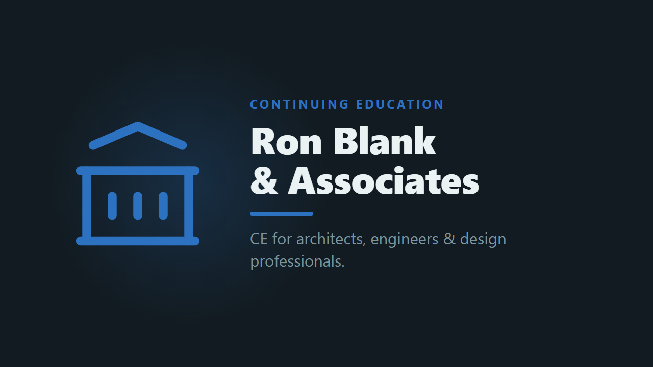 Ron Blank & Associates, Inc. — screenshot